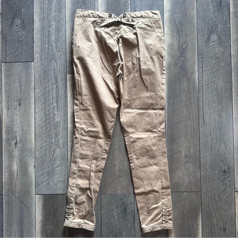 Ralph Lauren Blue Label Tan Skinny Pants - Picture 6 of 9